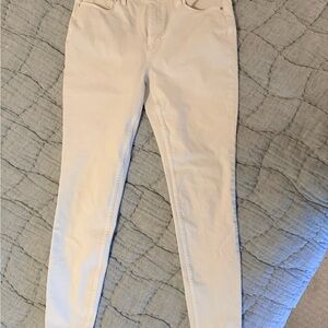 WHBM Skinny White Jeans